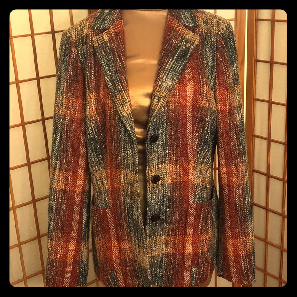 Blazer Rare ! Rena Lange “Flame”